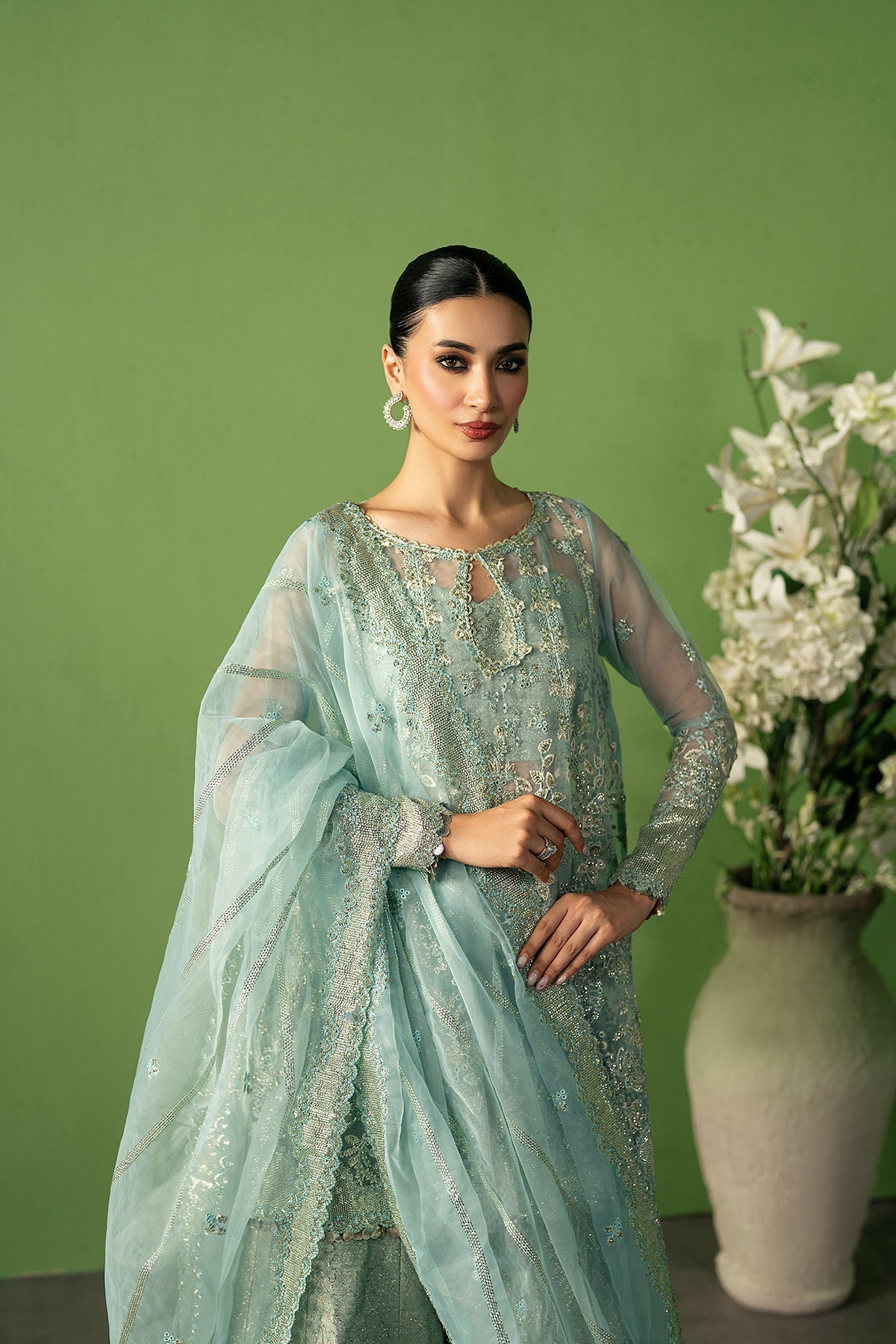 Ayzel | Pehli Nazar 25 | Zarbaaf - Ladies Clothes - Maria Faisal