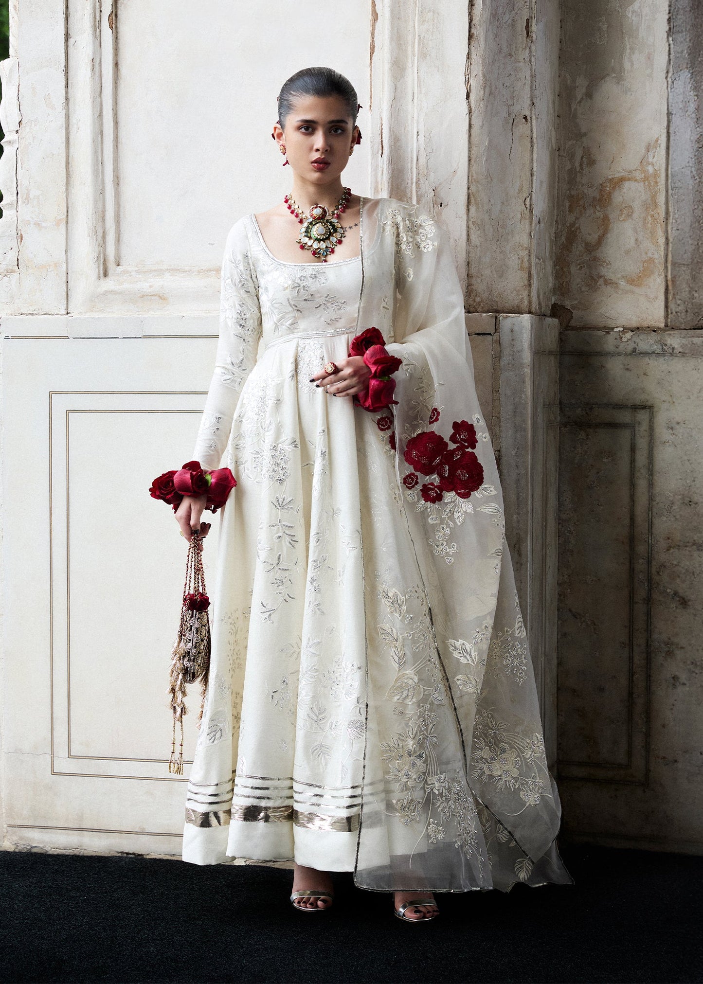 Hussain Rehar | Festive Pret'25 | Nooria - Luxury Pret - Maria Faisal