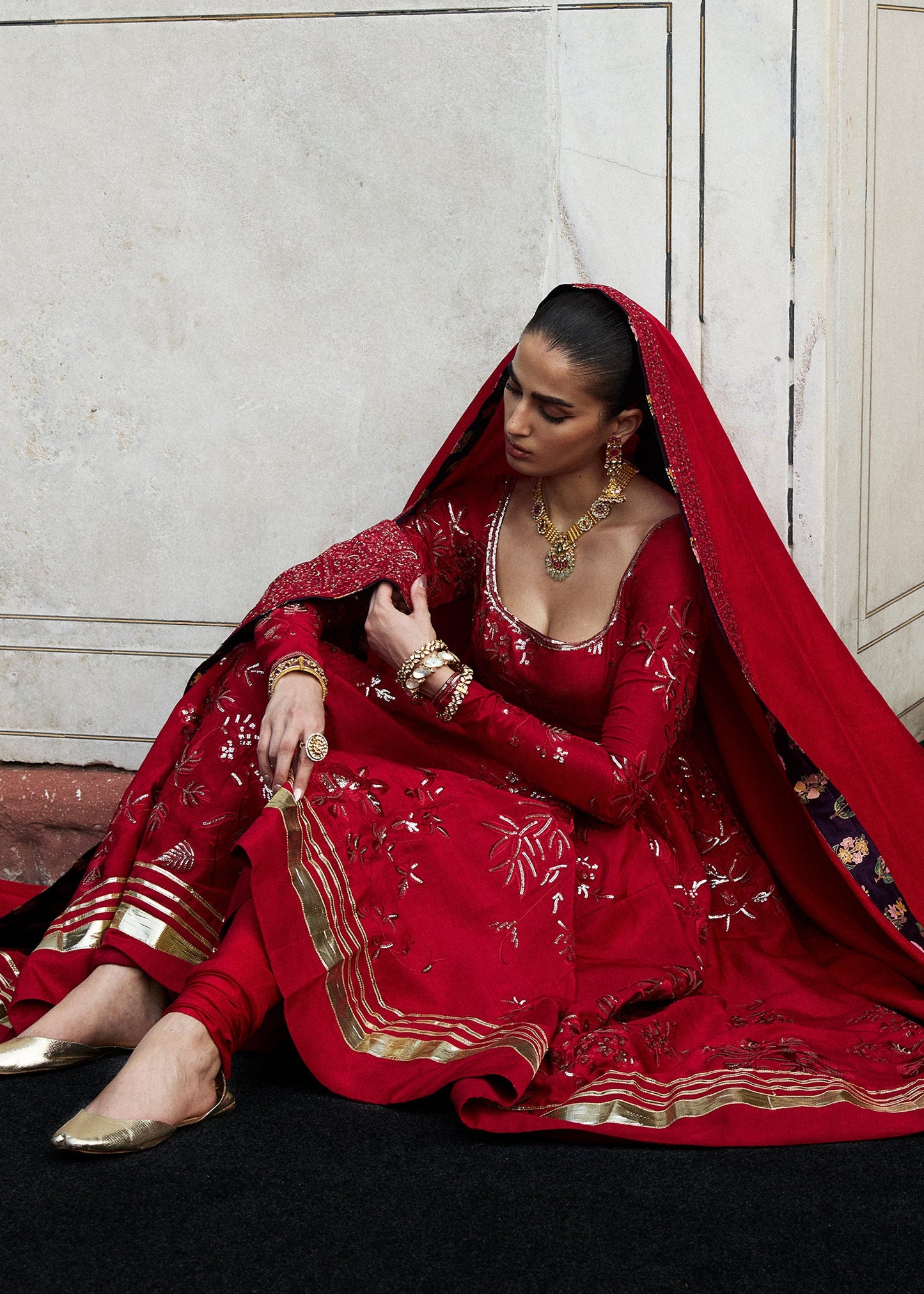 Hussain Rehar | Festive Pret'25 | Gulrukh - Luxury Pret - Maria Faisal