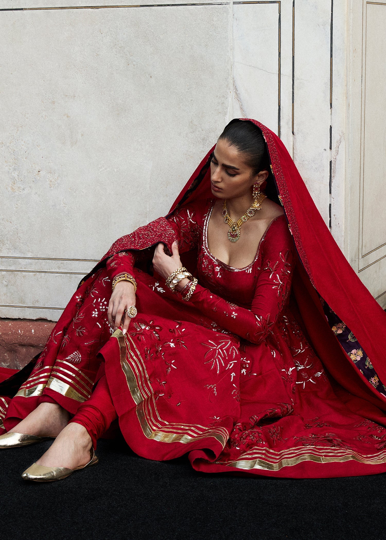 Hussain Rehar | Festive Pret'25 | Gulrukh - Luxury Pret - Maria Faisal