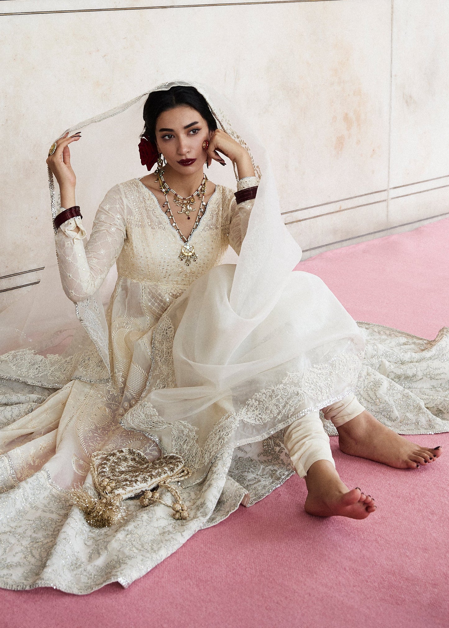 Hussain Rehar | Festive Pret'25 | Rohina - Luxury Pret - Maria Faisal