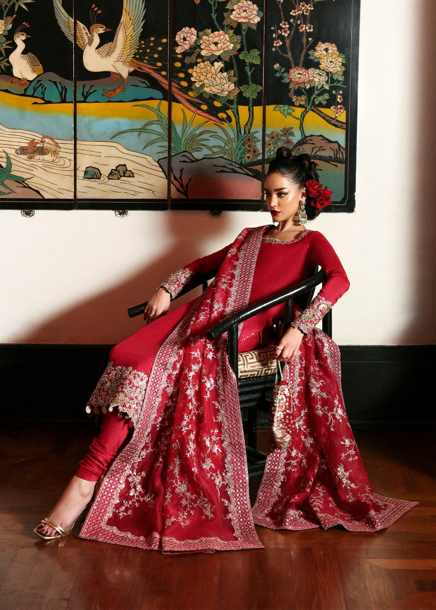 Hussain Rehar I The Scent Luxury Pret 25 I Zephira - Ladies Clothes - Maria Faisal