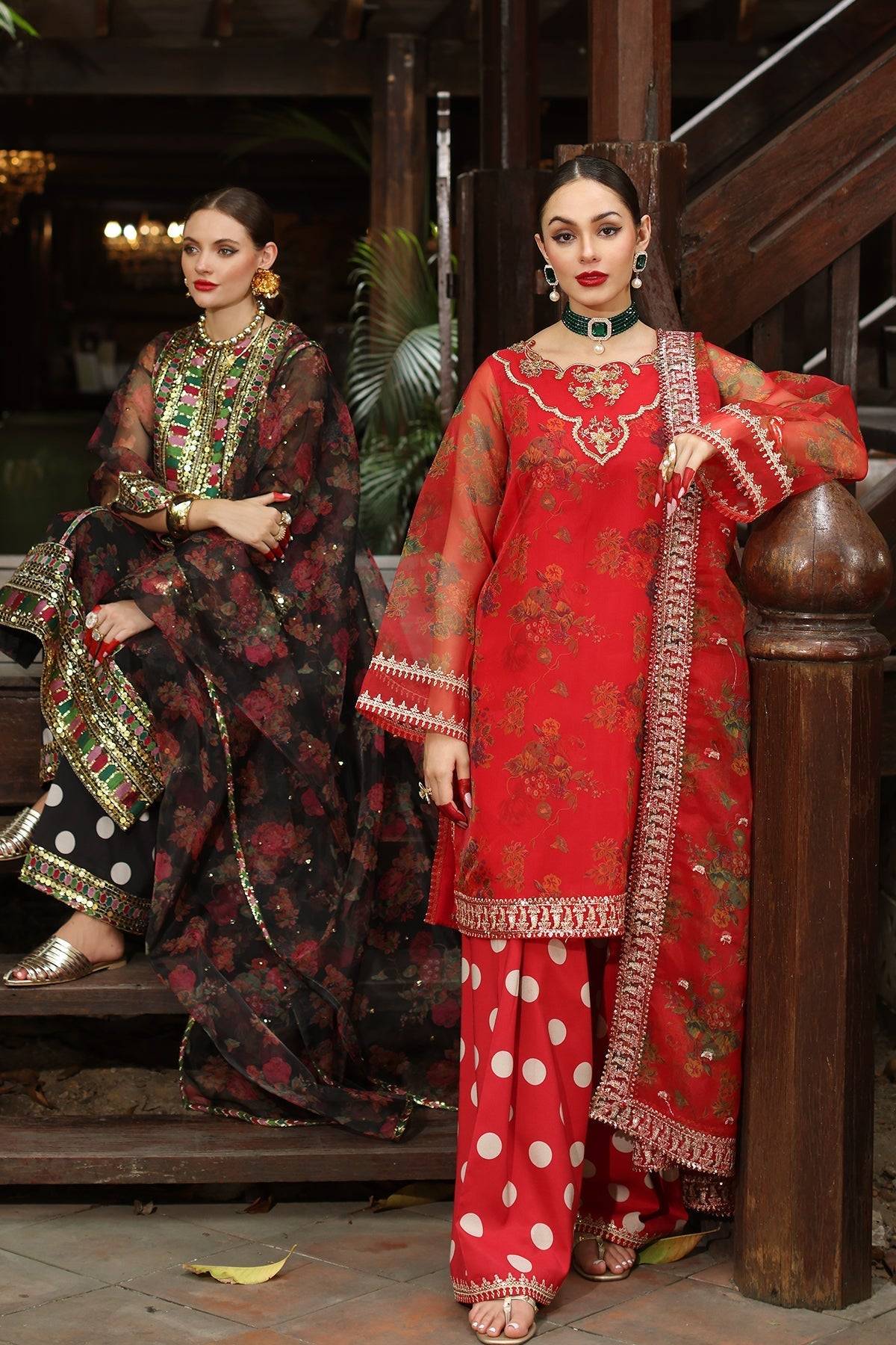 Charizma | Festive Pret | CMA-5-37 by Maria Faisal - Registered Vendor of : Charizma - type : Ladies Clothes - 100% original wedding dresses