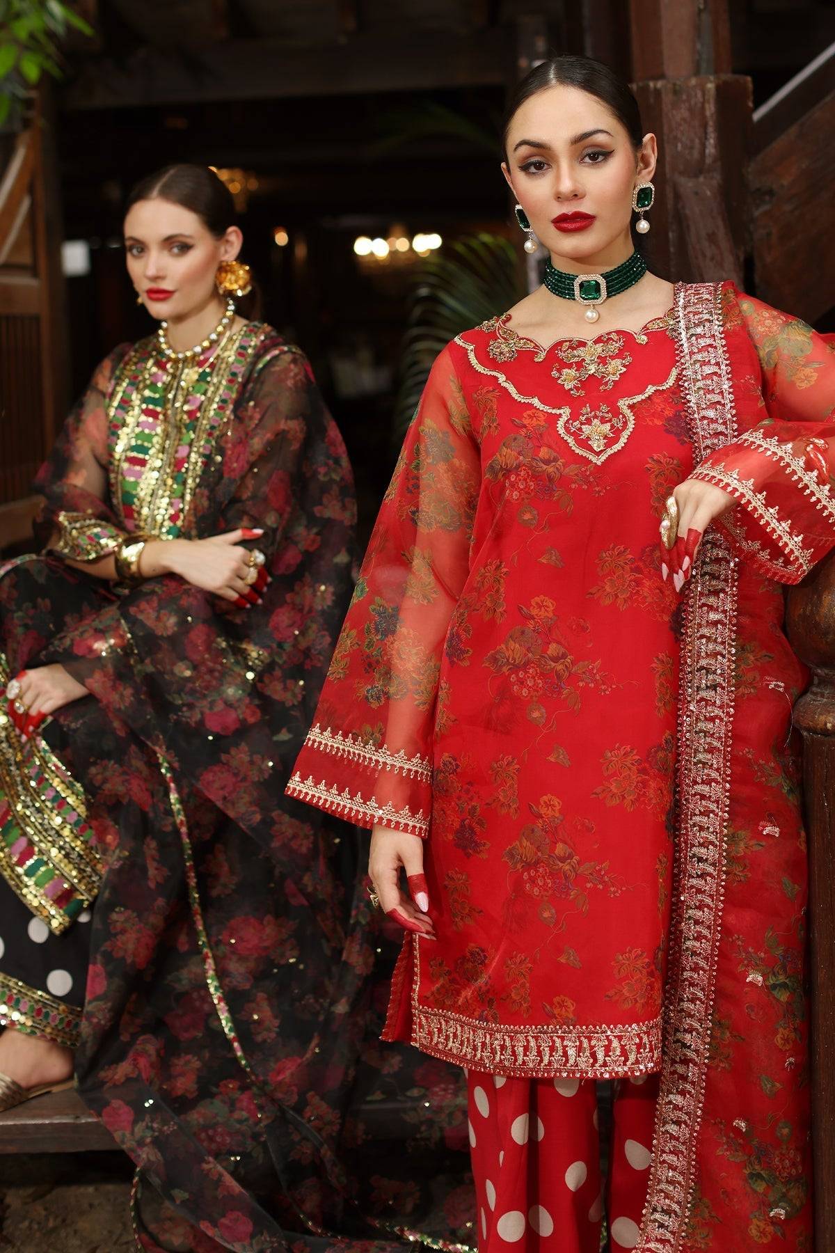 Charizma | Festive Pret | CMA-5-37 by Maria Faisal - Registered Vendor of : Charizma - type : Ladies Clothes - 100% original wedding dresses