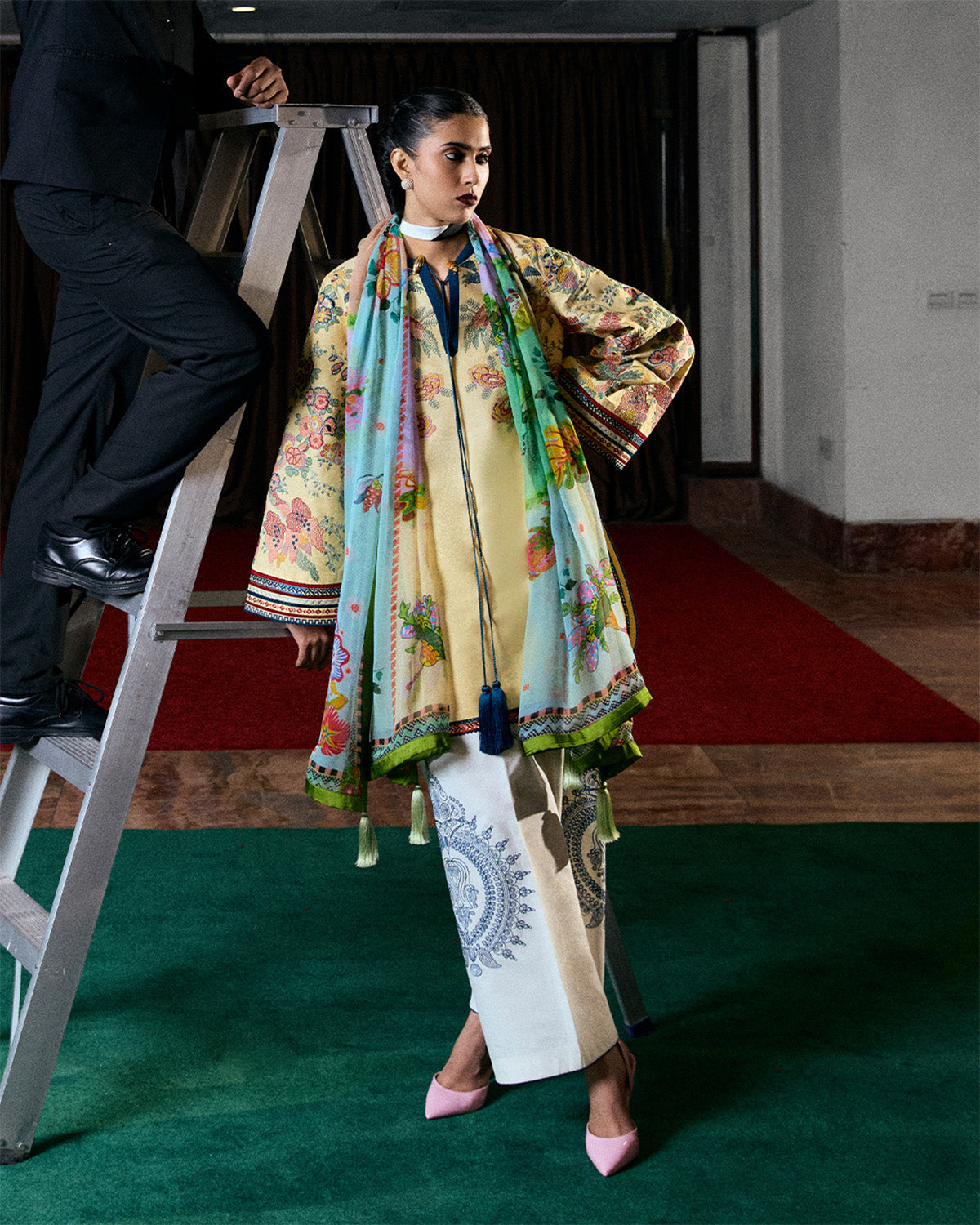 Jugnu | Summer Pret 25 | Yavani - Ladies Clothes - Maria Faisal