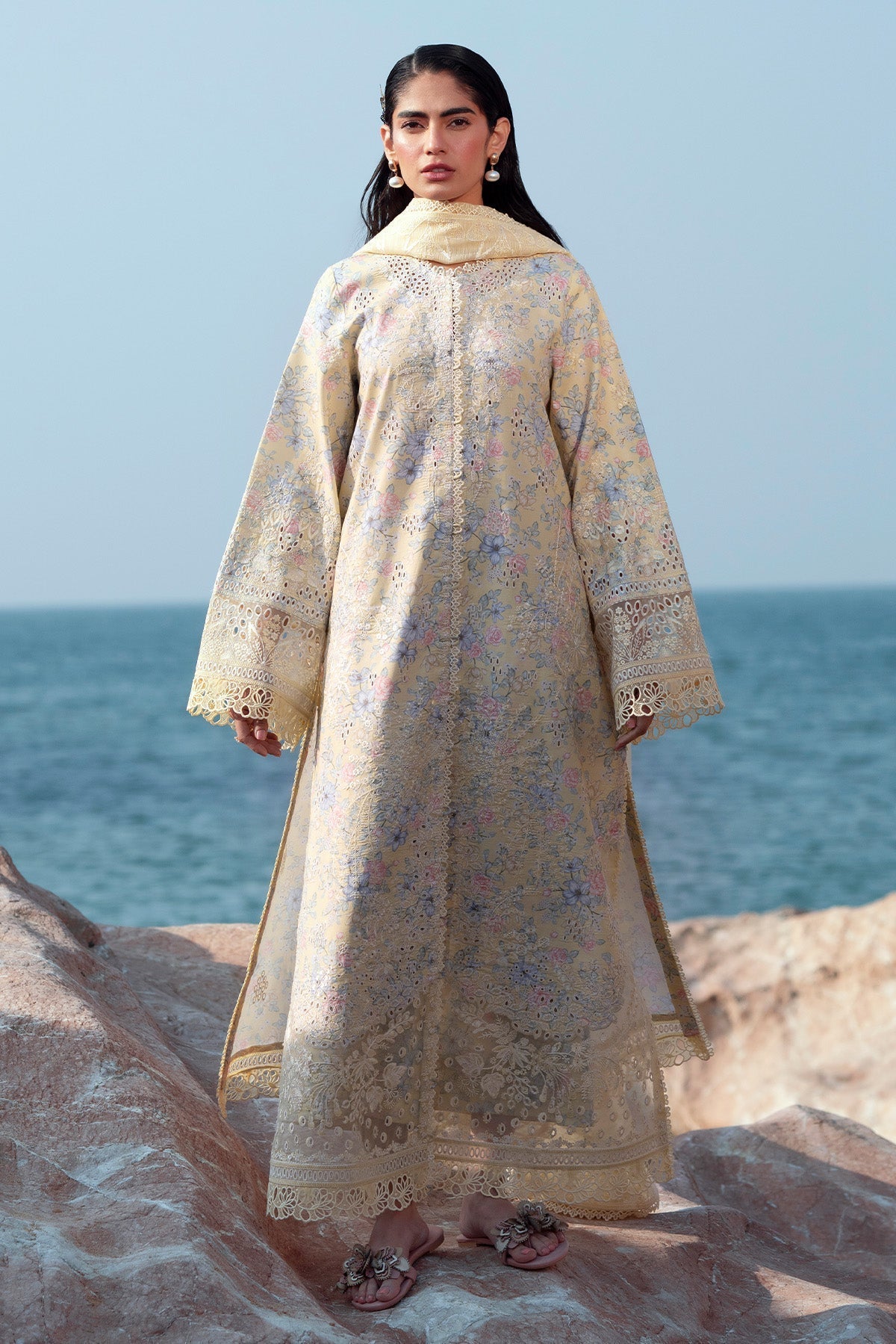 Afrozeh | Summer Together 25 | Baroque by Maria Faisal - Registered Vendor of : Afrozeh - type : Ladies Clothes - 100% original wedding dresses