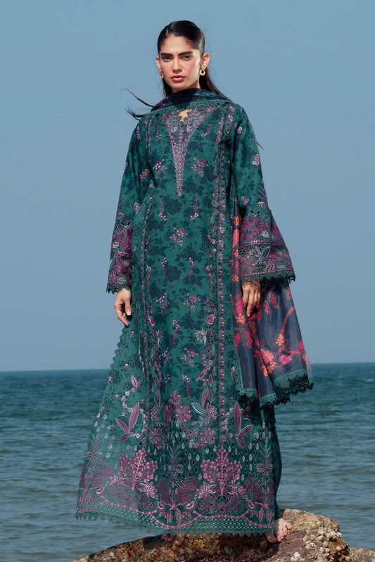 Afrozeh | Summer Together 25 | Emerald by Maria Faisal - Registered Vendor of : Afrozeh - type : Ladies Clothes - 100% original wedding dresses