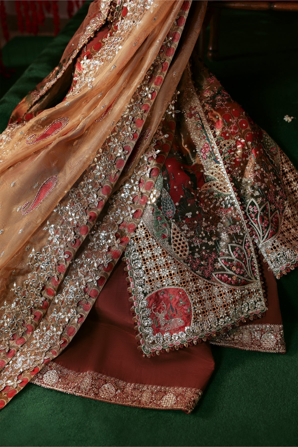 Afrozeh | Shehnai Wedding Formals 25 | Poshna - Ladies Clothes - Maria Faisal