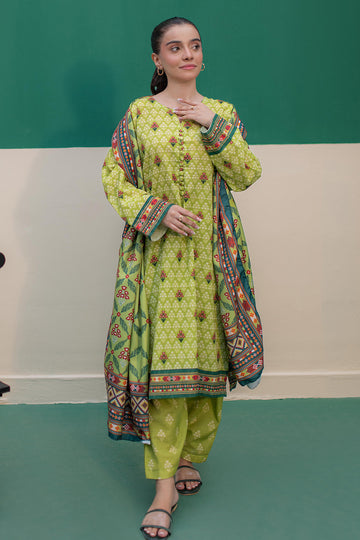 Zellbury | Winter Pret | Kurta Shawl Trouser - 2943 - Designer Dress with Intricate embroidery and embellishments. Shop elegent wedding dress at Maria Faisal.
