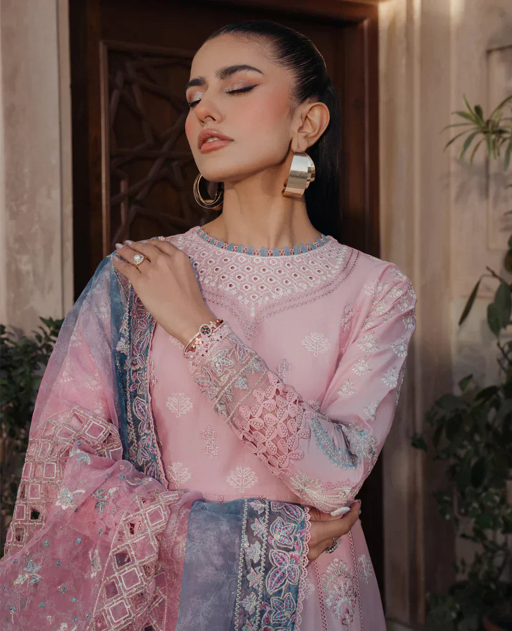 Xenia Formals | Lawn Collection 24 | Tazim - Ladies Clothes - Maria Faisal