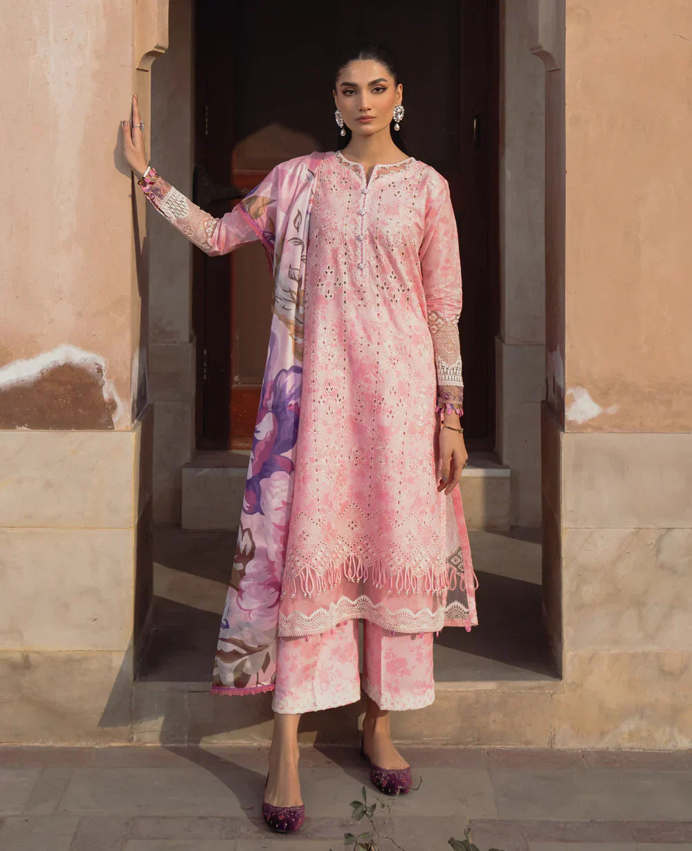 Xenia Formals | Lawn Collection 24 | Afaf - Ladies Clothes - Maria Faisal