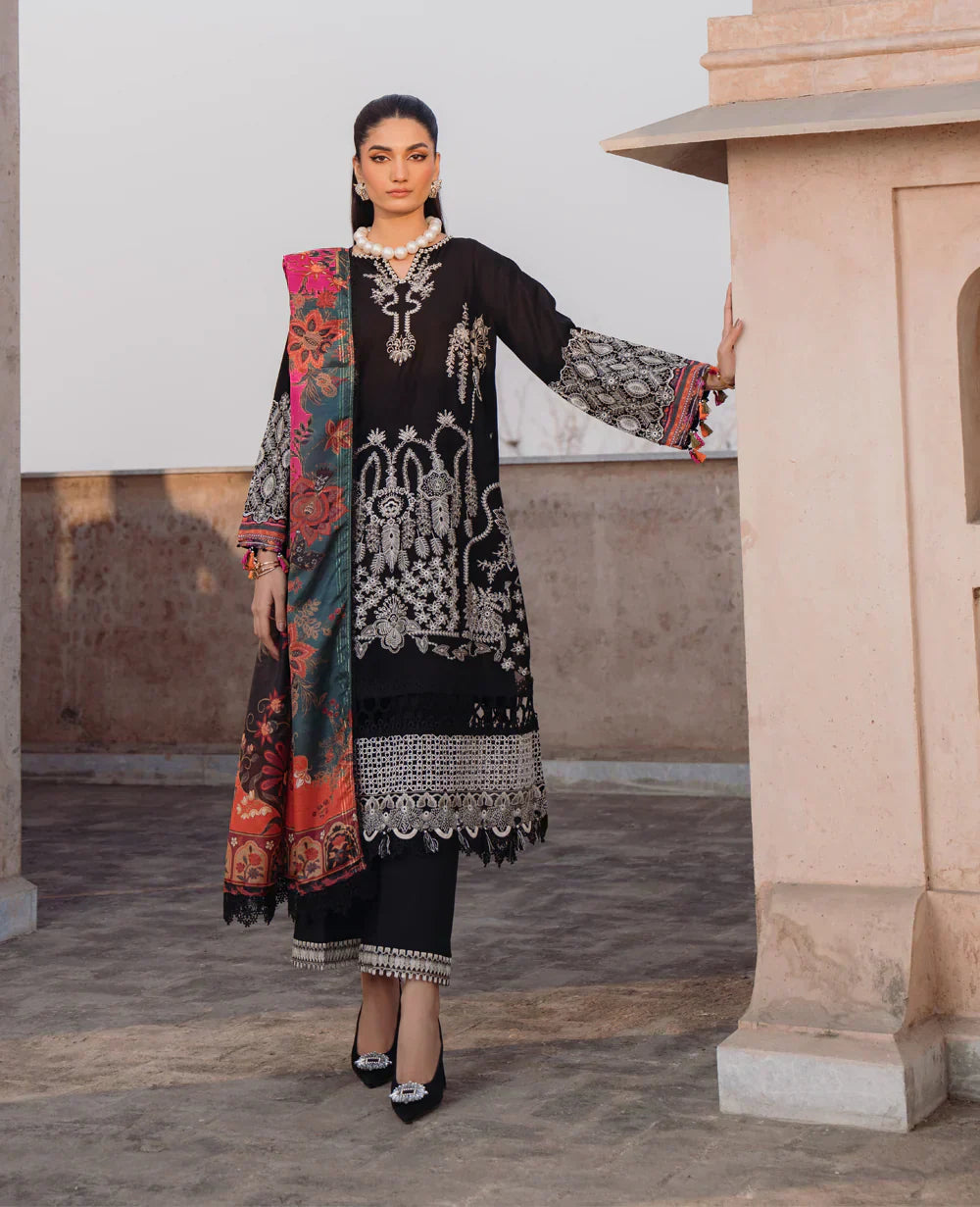 Xenia Formals | Lawn Collection 24 | Adan - Ladies Clothes - Maria Faisal