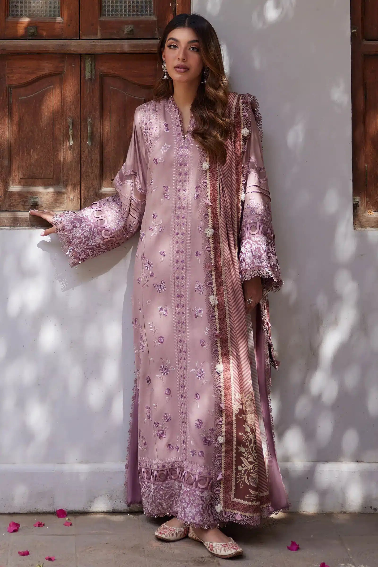 green emerald velvet dress Warm Embroidered Dress 