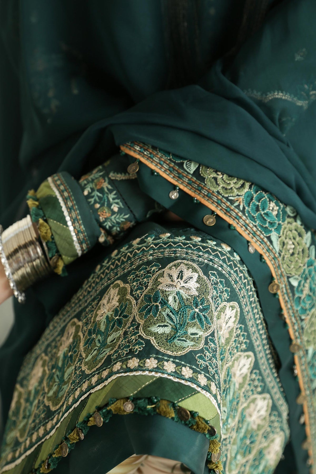 Zara Shahjahan | Luxury Lawn 24 | PARSA-9B - Ladies Clothes - Maria Faisal