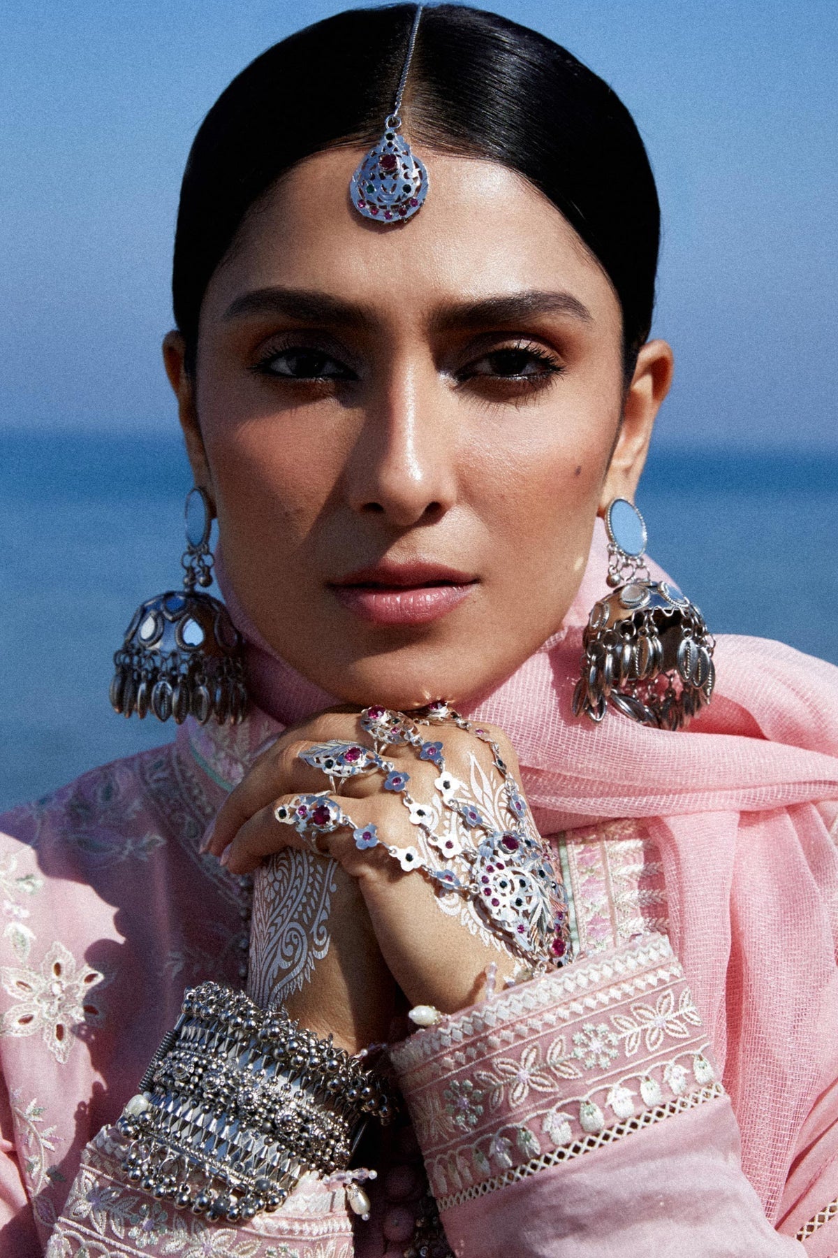 Zara Shahjahan | Luxury Lawn 24 | AMIRA-5A - Ladies Clothes - Maria Faisal