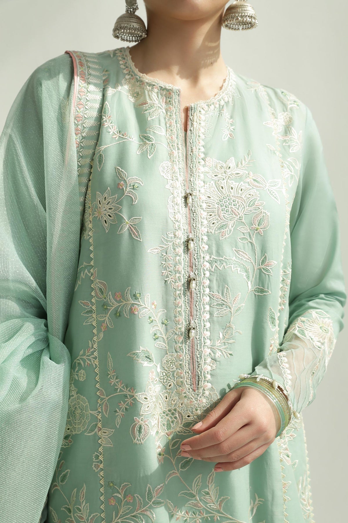 Zara Shahjahan | Luxury Lawn 24 | AMIRA-5B - Ladies Clothes - Maria Faisal
