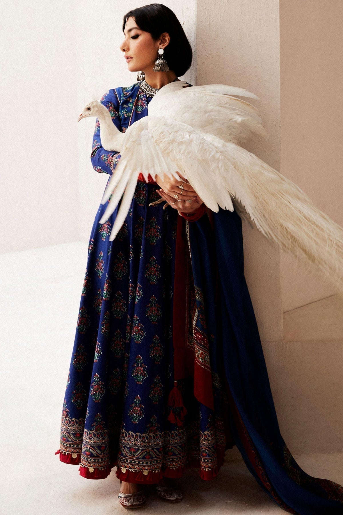 Zara Shahjahan | Luxury Lawn 24 | ANARKALI-11A - Ladies Clothes - Maria Faisal