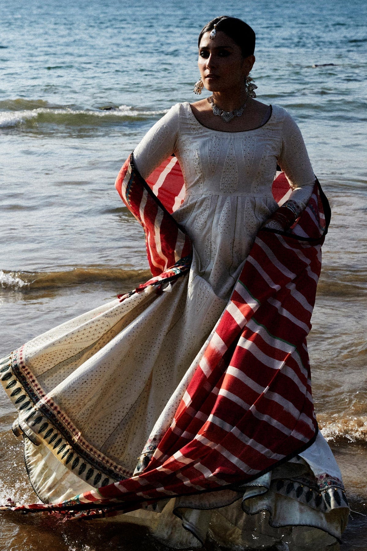 Zara Shahjahan | Luxury Lawn 24 | AAINA-8A - Ladies Clothes - Maria Faisal