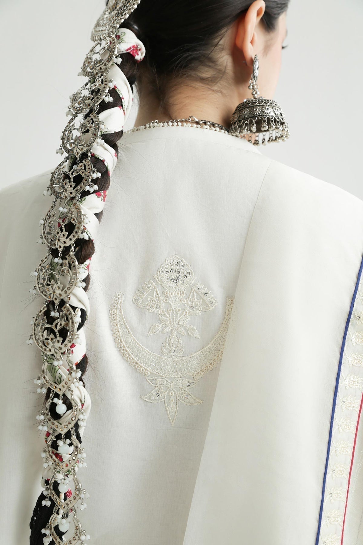 Zara Shahjahan | Luxury Lawn 24 | DEENA-12B - Ladies Clothes - Maria Faisal