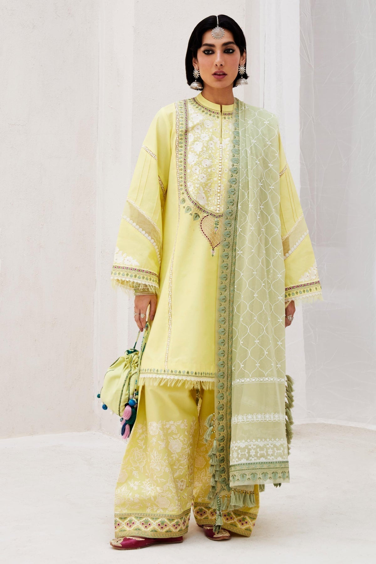 Zara Shahjahan | Luxury Lawn 24 | DILARA-15A - Ladies Clothes - Maria Faisal