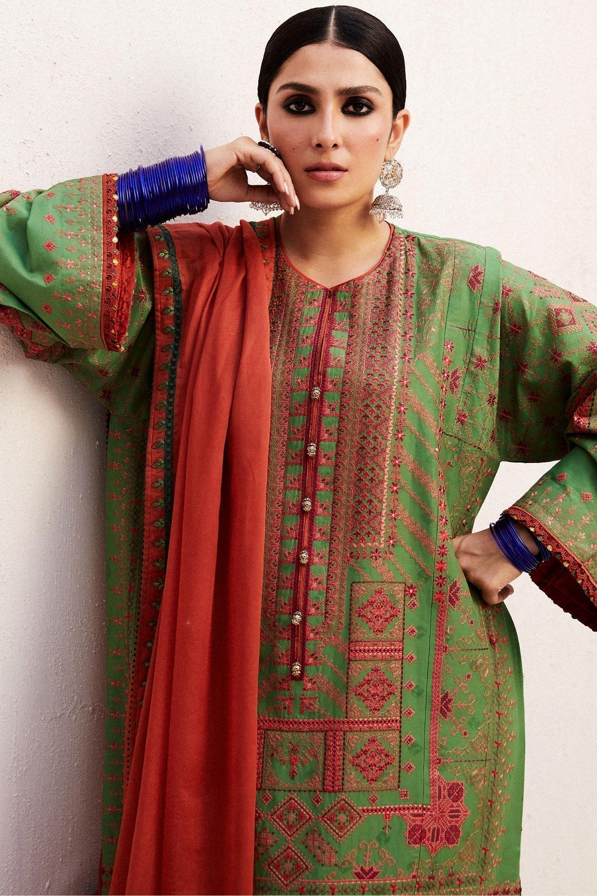 Zara Shahjahan | Luxury Lawn 24 | DIYA-2B - Ladies Clothes - Maria Faisal