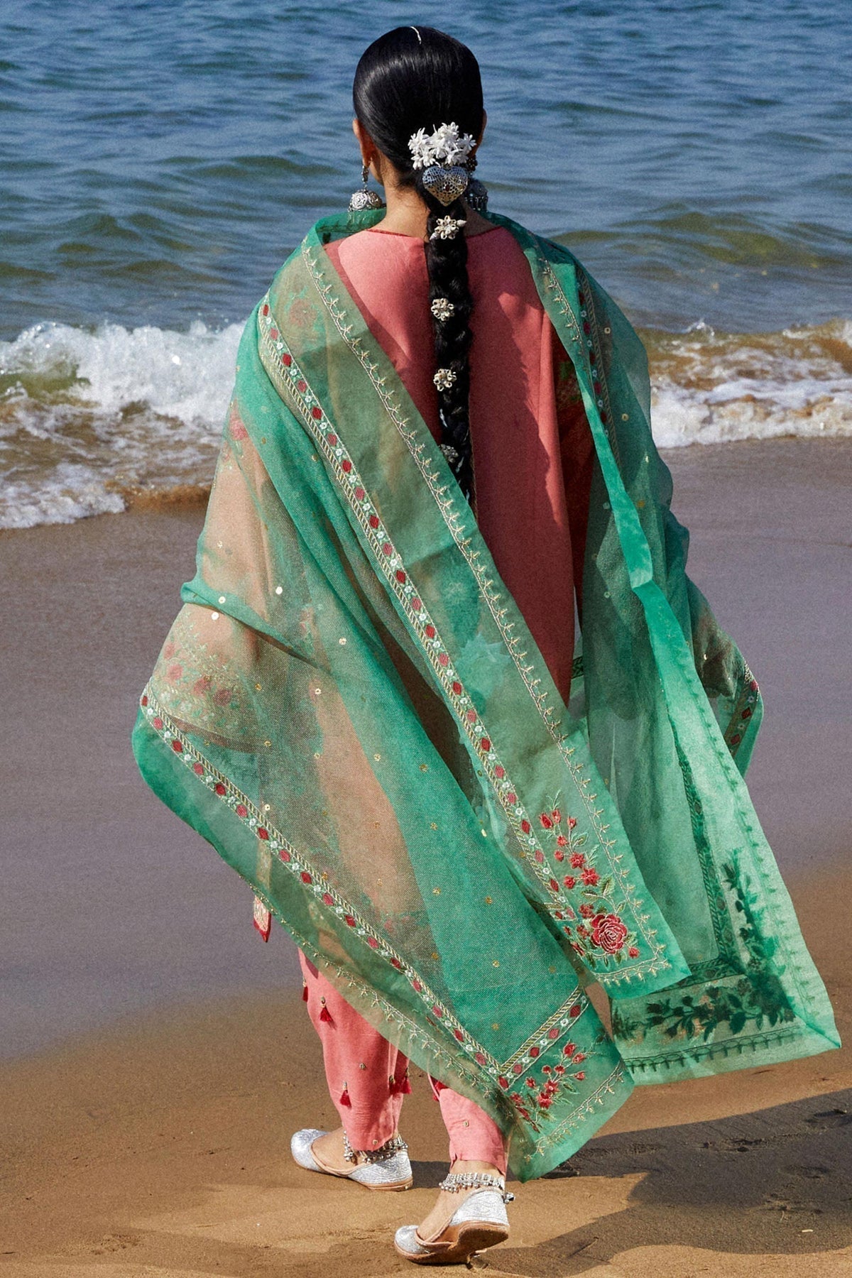 Zara Shahjahan | Luxury Lawn 24 | JIYA-6A - Luxury - Maria Faisal