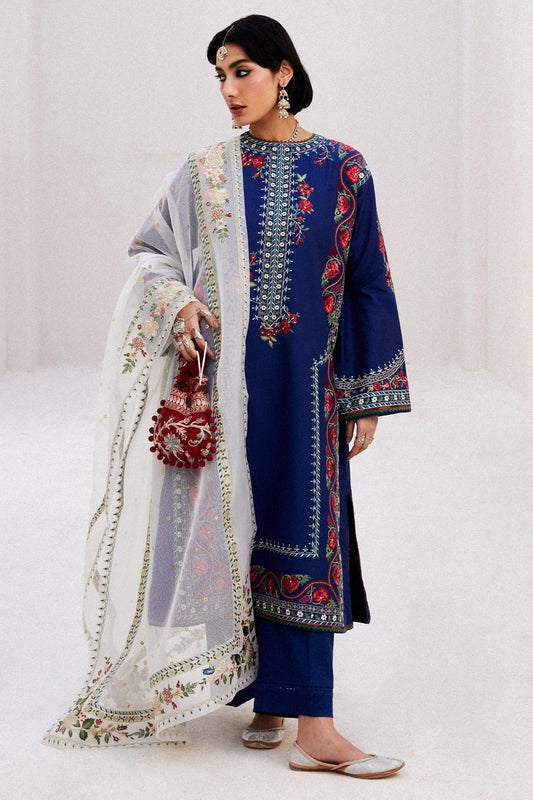 Zara Shahjahan | Luxury Lawn 24 | JIYA-6B - Ladies Clothes - Maria Faisal