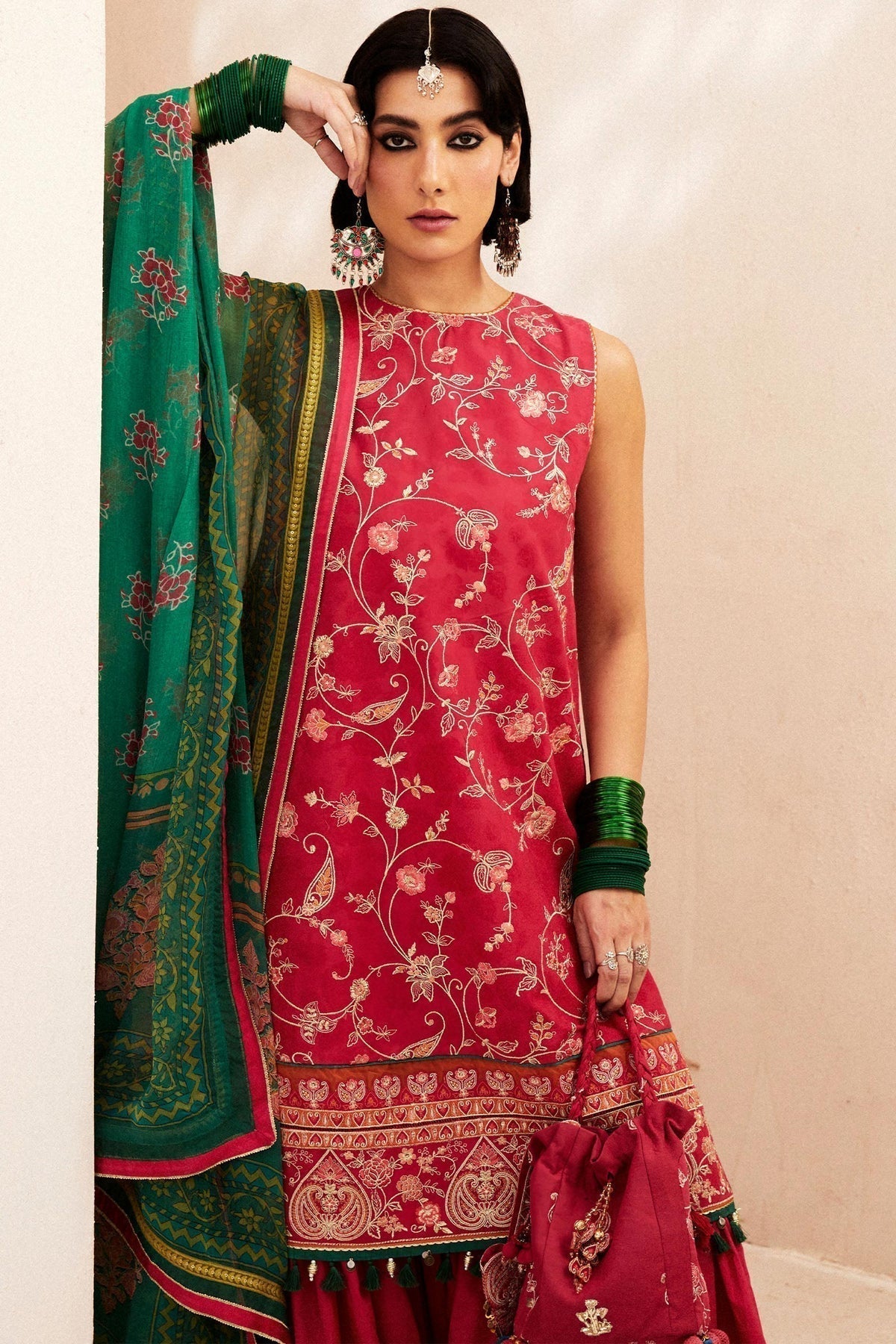 Zara Shahjahan | Luxury Lawn 24 | KORINA-3B - Ladies Clothes - Maria Faisal