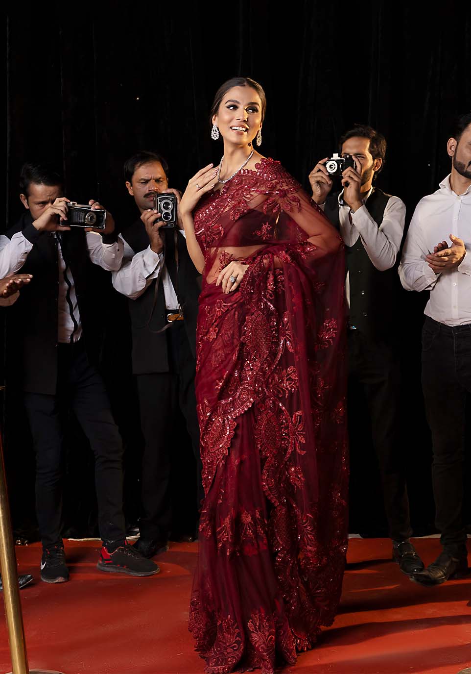 Zarqash | Bling Series | GARNET - Ladies Clothes - Maria Faisal