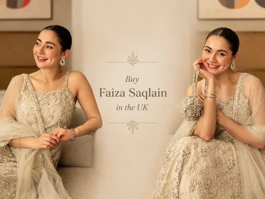Buy faiza saqlain dresses in the UK. A complete guide about faiza saqlain dresses. 