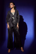 Wardha Saleem | Luxury Pret Fusion Wear | NOIR (3PC) - Ladies Clothes 