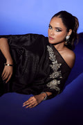 Wardha Saleem | Luxury Pret Fusion Wear | RAVEN DRAPE (1PC) - Ladies Clothes 