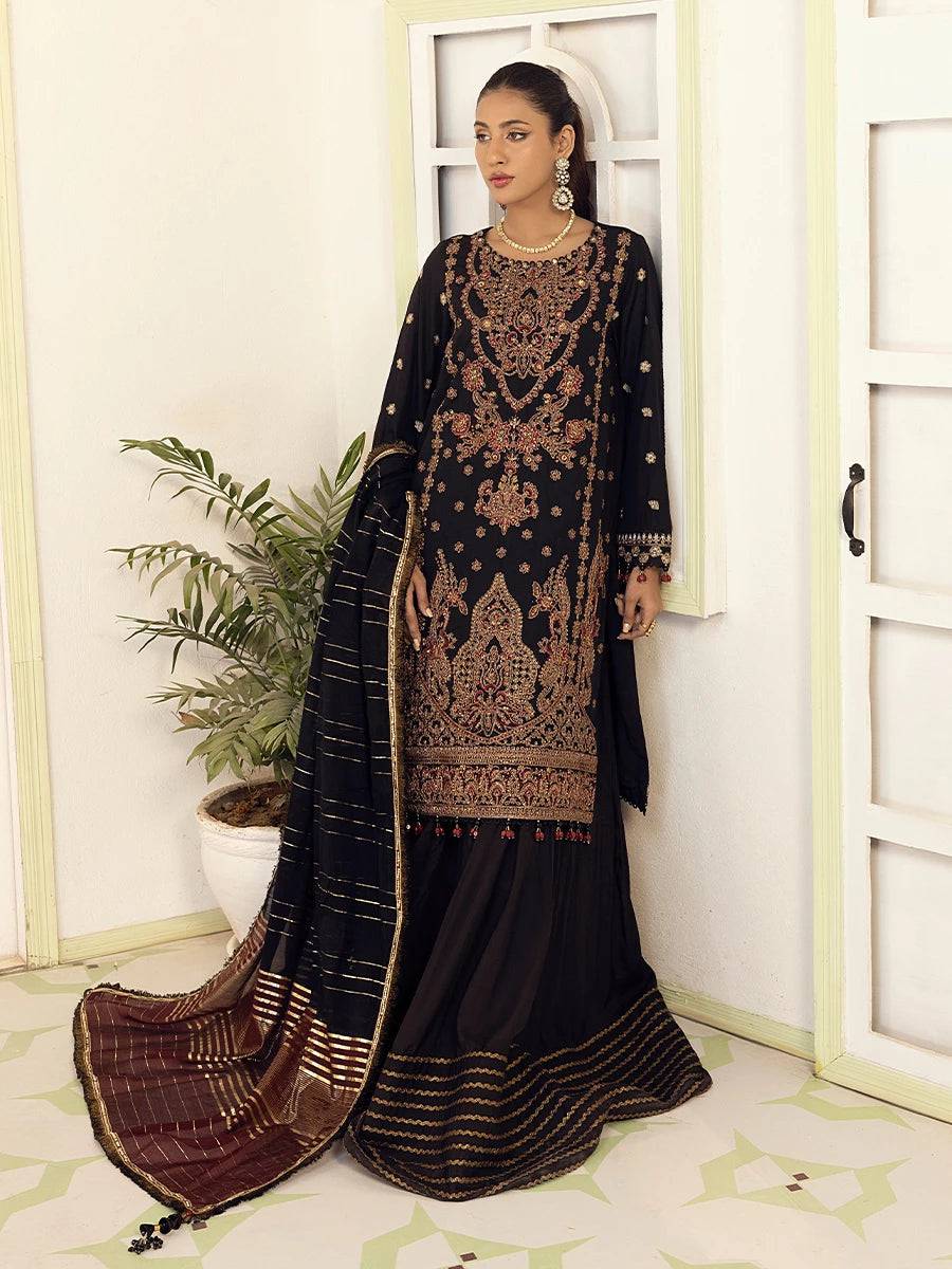 Salitex | Signature Festive Chiffon | NO003 by Maria Faisal - Registered Vendor of : Salitex - type : Ladies Clothes - 100% original wedding dresses