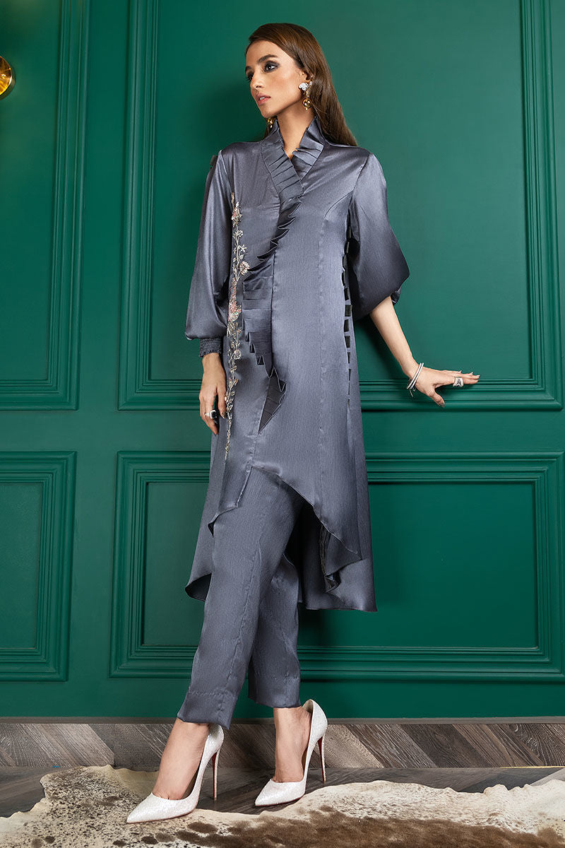 Wardha Saleem | Luxury Pret Fusion Wear | WS22-031 - Ladies Clothes 