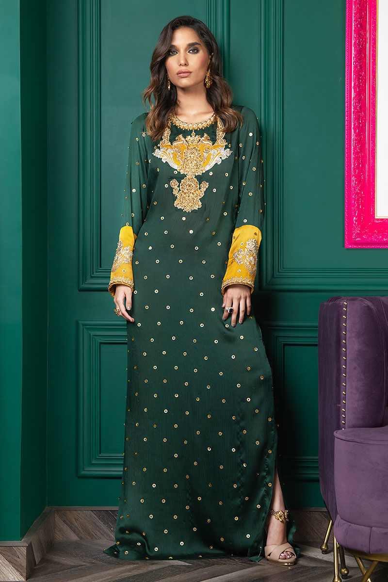 Wardha Saleem | Luxury Pret Fusion Wear | WS22-034 - Ladies Clothes 