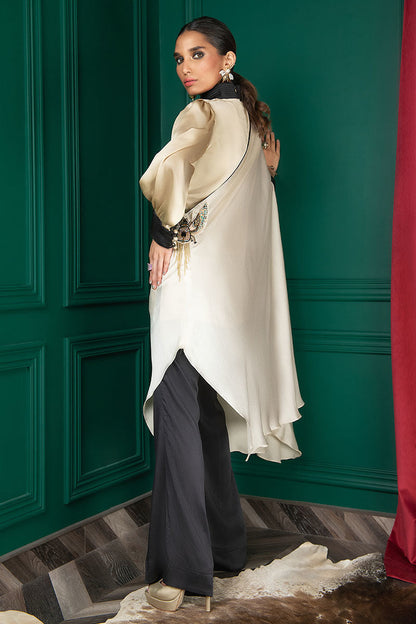 Wardha Saleem | Luxury Pret Fusion Wear | WS22-023 - Ladies Clothes 