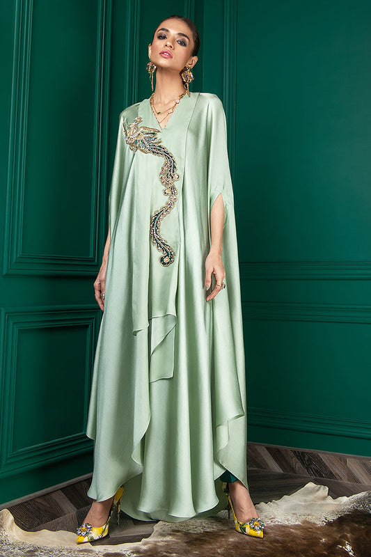 Wardha Saleem | Luxury Pret Fusion Wear | WS22-018 - Ladies Clothes 