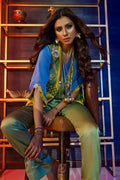 Wardha Saleem | Luxury Pret Fusion Wear | HUMMING BIRD JUMPSUIT - Ladies Clothes 