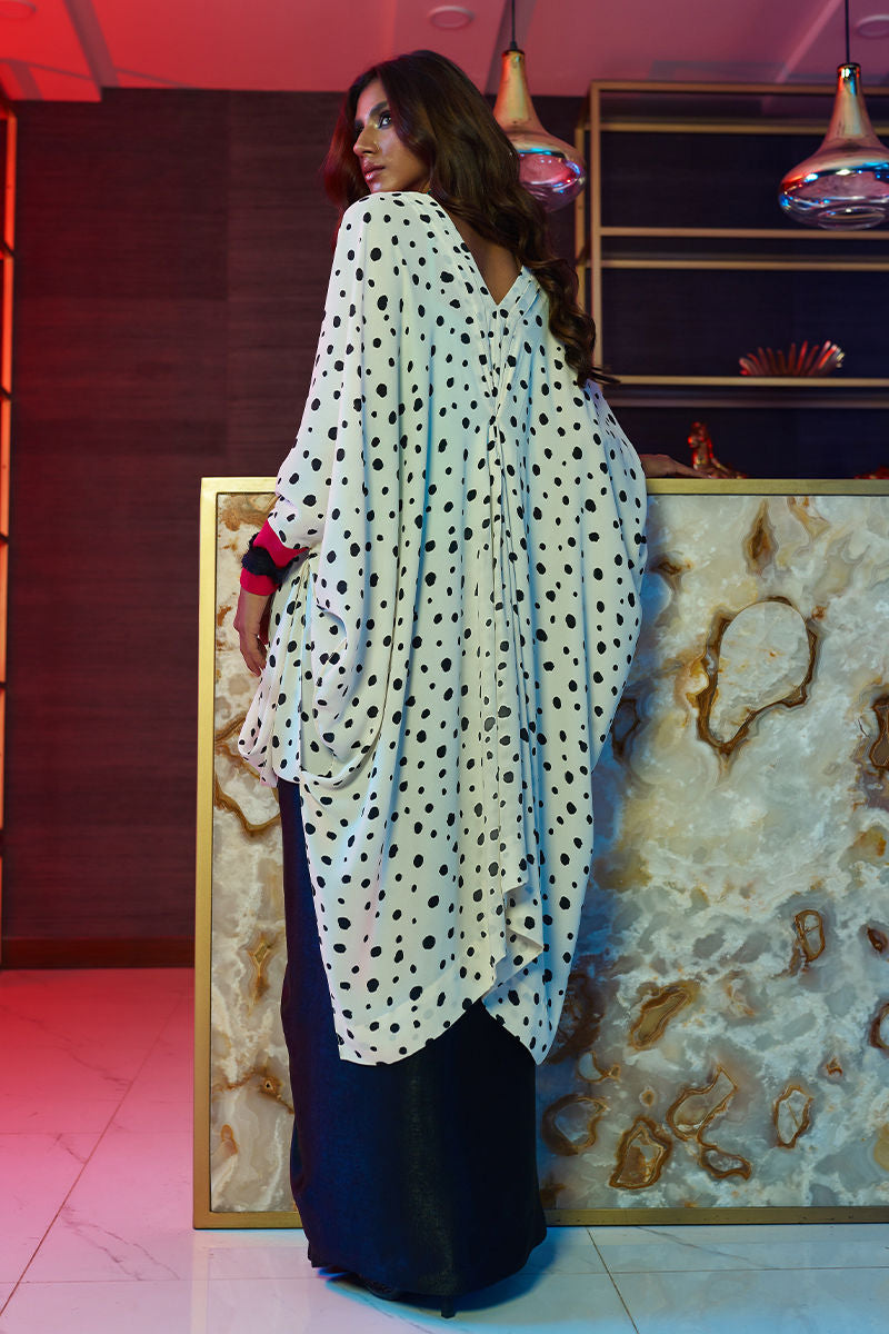Wardha Saleem | Luxury Pret Fusion Wear | HOT SPOTâ 3PC FORMAL DRAPE - Ladies Clothes 