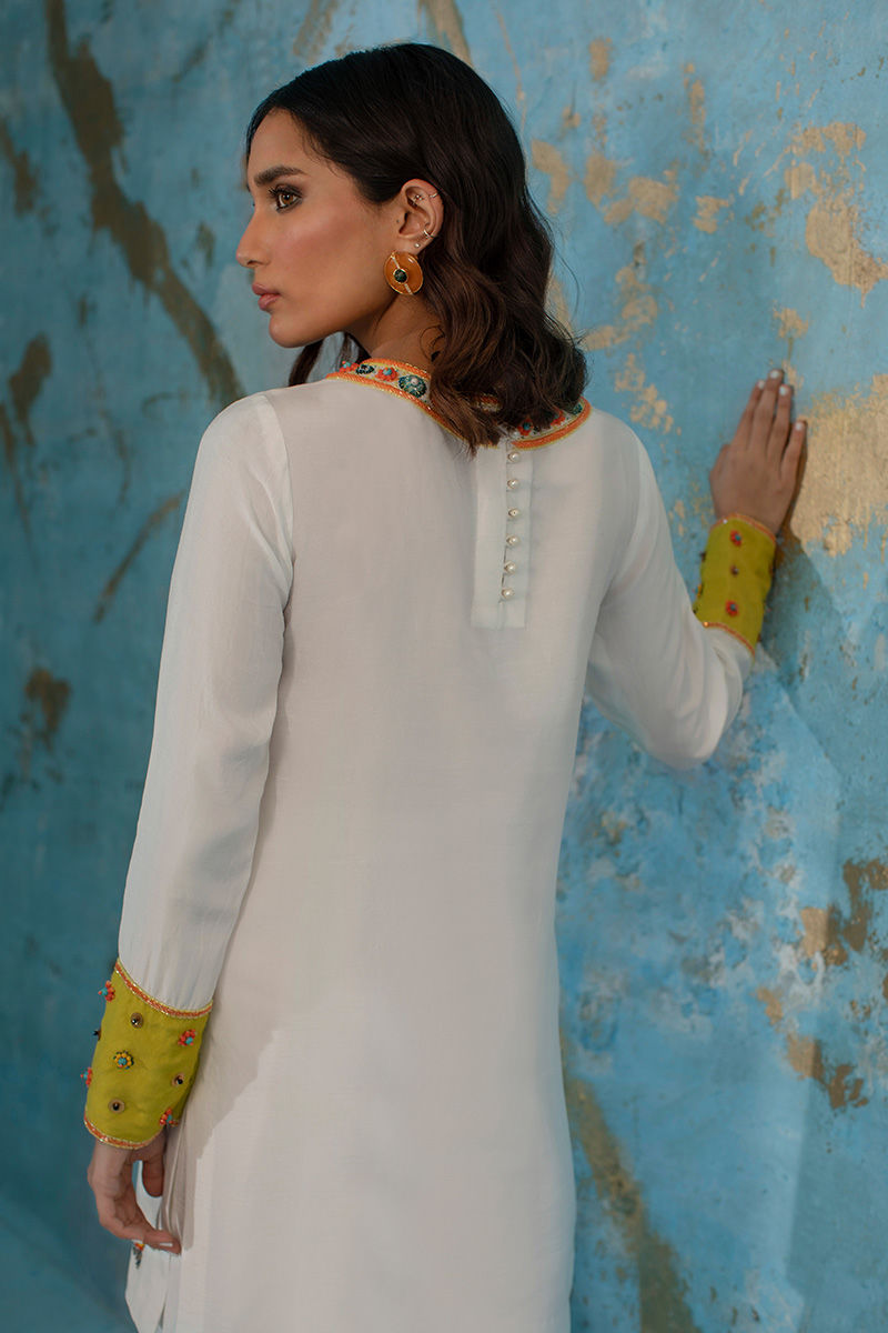 Wardha Saleem | Luxury Pret Fusion Wear | CALL ME NEON - Ladies Clothes 