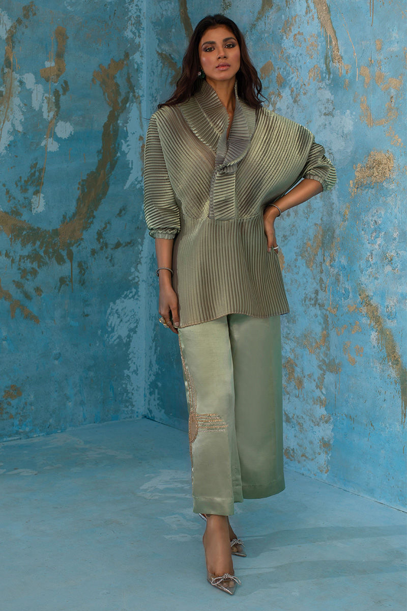 Wardha Saleem | Luxury Pret Fusion Wear | LUNA - Ladies Clothes 