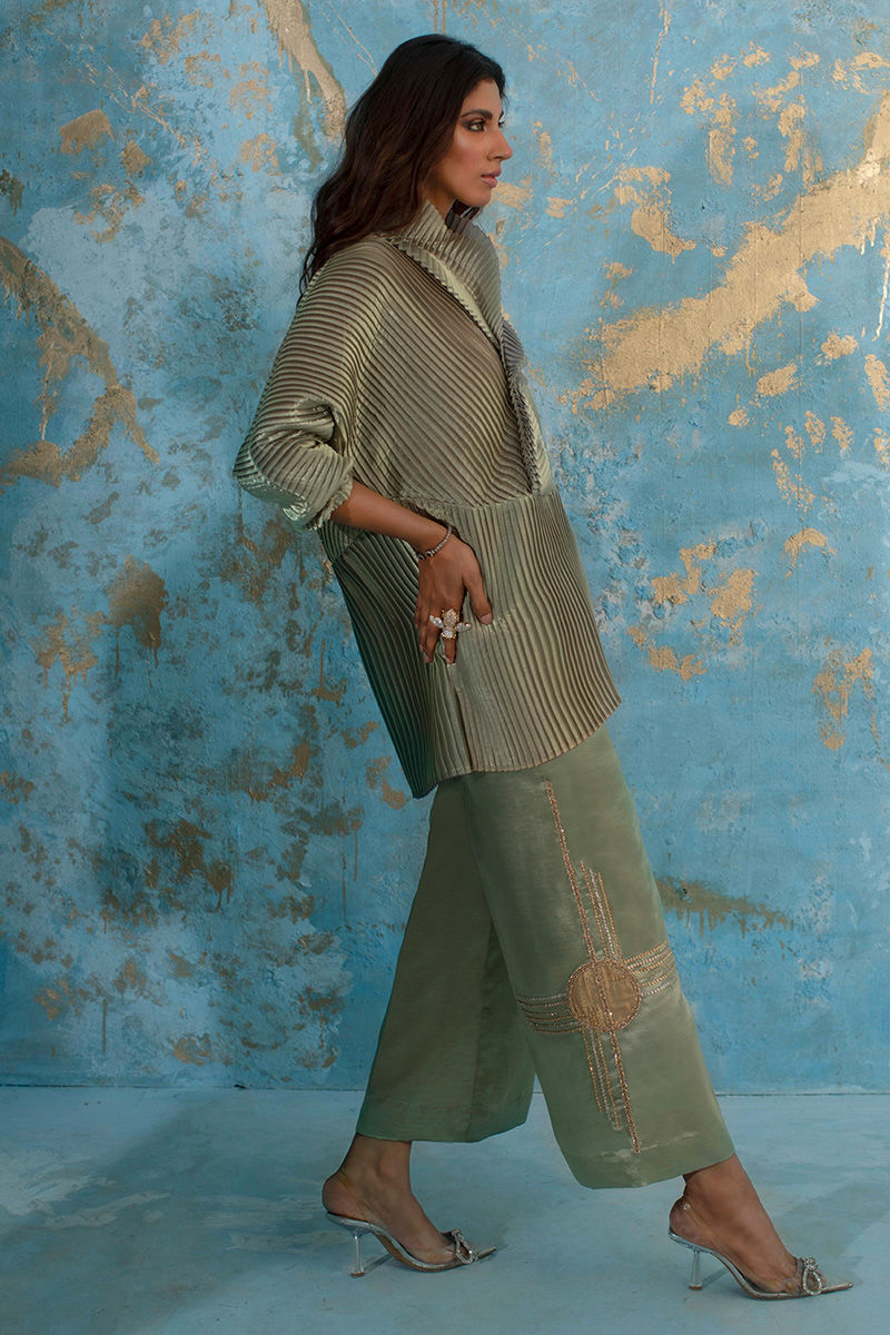 Wardha Saleem | Luxury Pret Fusion Wear | LUNA - Ladies Clothes 