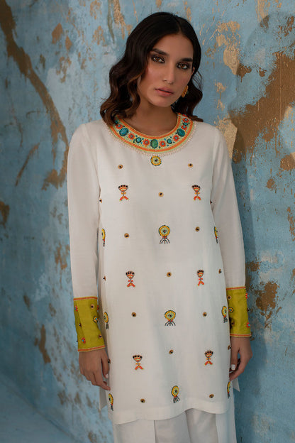 Wardha Saleem | Luxury Pret Fusion Wear | CALL ME NEON - Ladies Clothes 