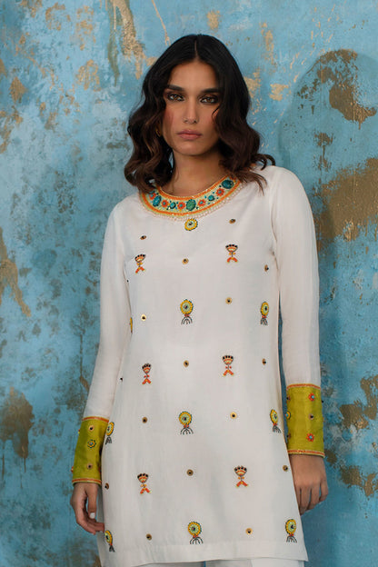 Wardha Saleem | Luxury Pret Fusion Wear | CALL ME NEON - Ladies Clothes 