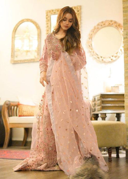 Meeral | Wedding Formals | ML-05-PINK(LWH) by Maria Faisal - Registered Vendor of : Meeral - type : Ladies Clothes - 100% original wedding dresses