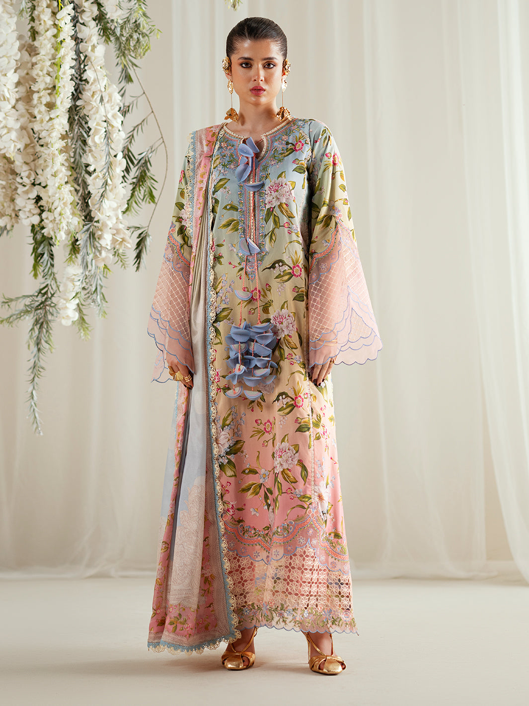 Bin Ilyas | Eres Bonita Viscose 25 | 1105-A - Ladies Clothes - Maria Faisal