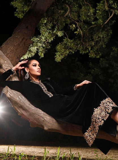 Zainab Chottani | Semi Formals | MYSTERIOUS SHADOW - Ladies Clothes - Maria Faisal