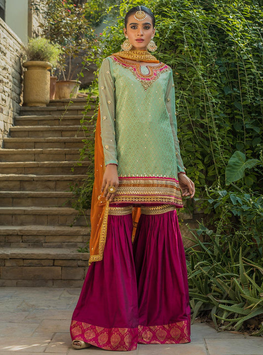 Zainab Chottani | Semi Formals | MEHAK - Ladies Clothes - Maria Faisal