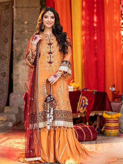 Salitex | Shehnai Festive | JI005 by Maria Faisal - Registered Vendor of : Salitex - type : Ladies Clothes - 100% original wedding dresses