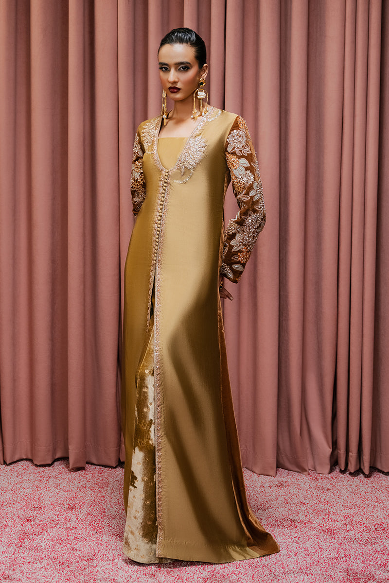 Haute Form | Rose Winter Plush | Heart of Gold - Ladies Clothes - Maria Faisal